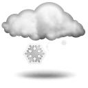 Wettervorhersage für Heute: leichter Schneefall