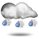 Wettervorhersage für Heute: teils Schneeregen